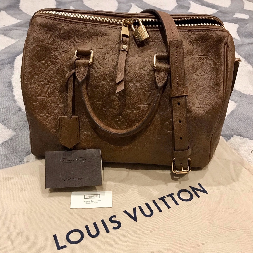 Louis Vuitton Empreinte Monogram Speedy 30